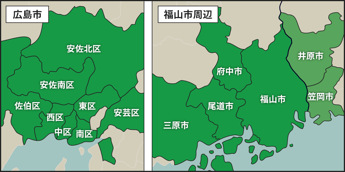 対象エリア地図